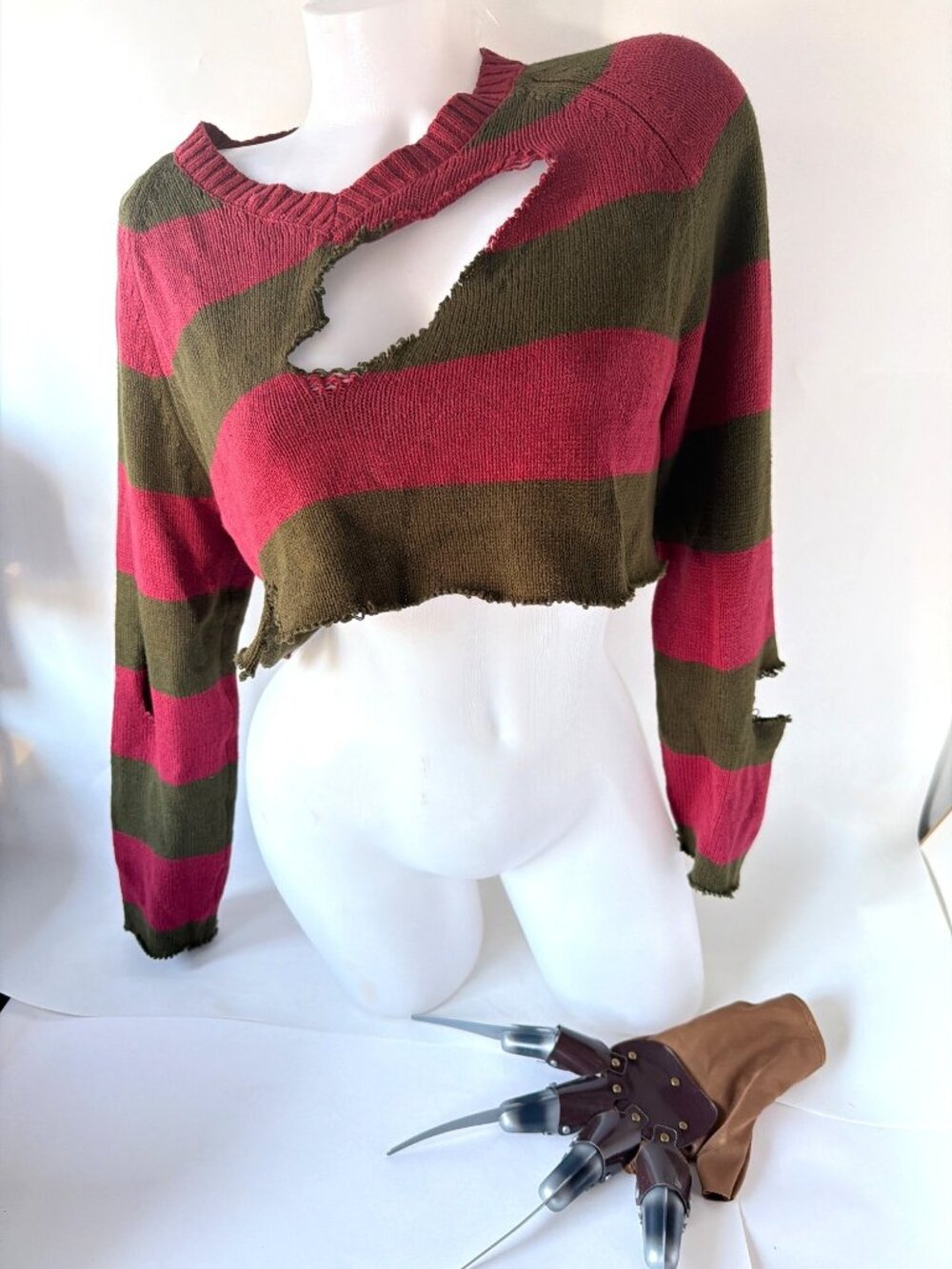 Nightmare On Elm Street Freddy Krueger Women Costume Size Medium